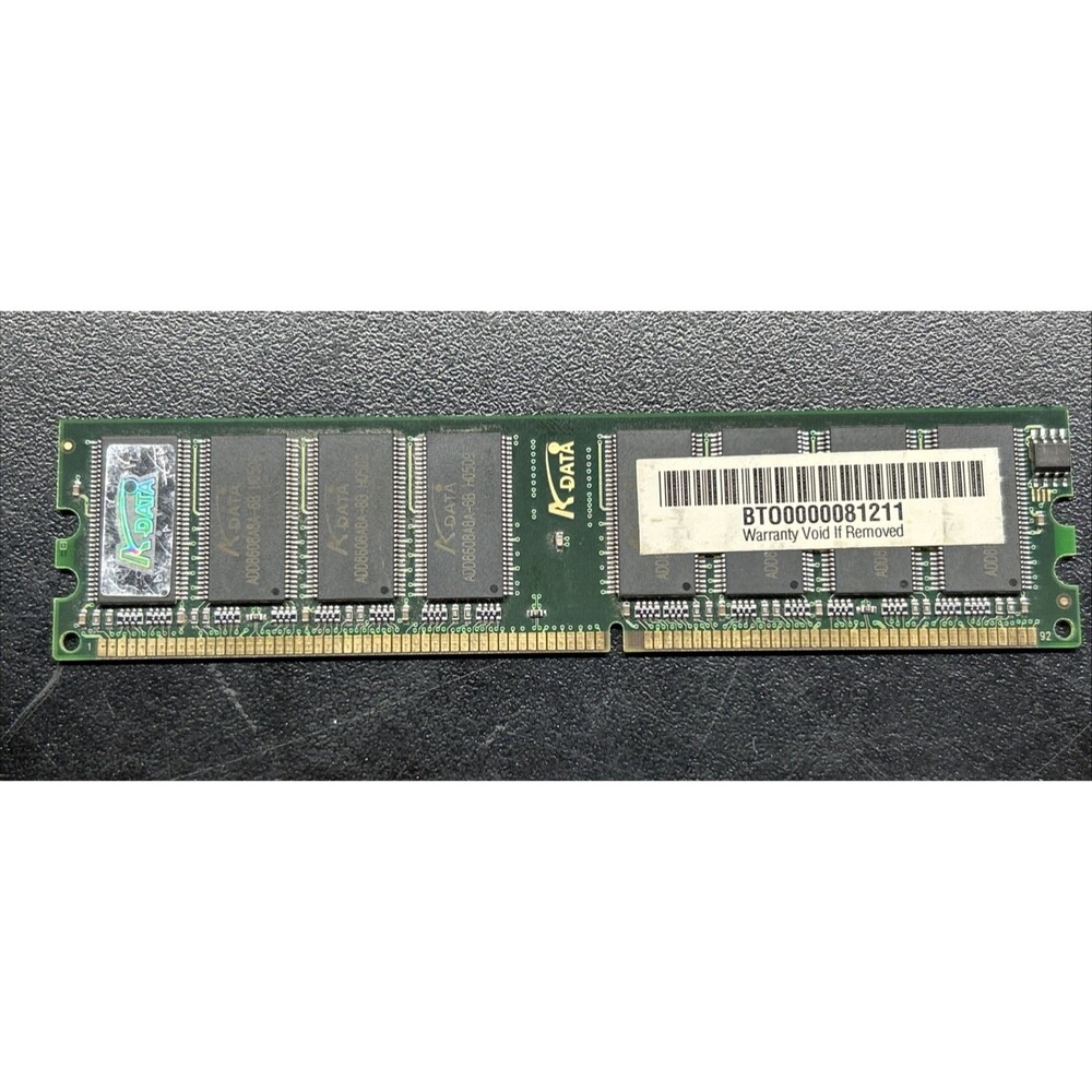 ADATA RAM - 256MB DDR333 PC2700 MDOAD4F3G31Y0B1C0H Memory Module